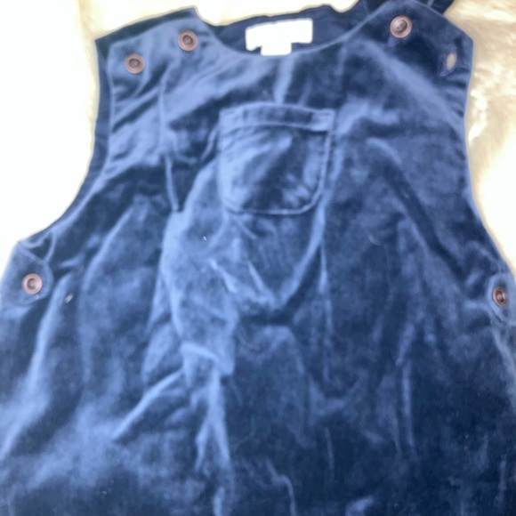 Janie & Jack Velvet Romper for 18-24 months. Lots of life left. Very soft. - Picture 2 of 5